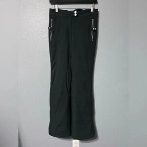 ERIN SNOW Black Thermal Insulated Boot Cut Winter Ski Snowboard Pant Sz SM EUC.
